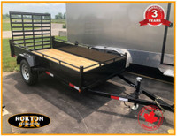 2024 5 x 10 Utility trailer,powder coated,Available Now!