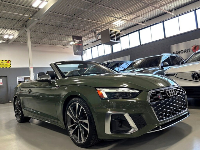 2021 Audi S5 Cabriolet Technik|QUATTRO|NAV|360CAM|CARBON|MASSAGE in Cars & Trucks in City of Toronto - Image 2
