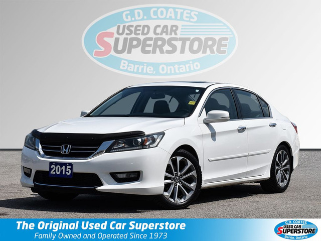 2015 Honda Accord Sedan Sport ~Heated Seats ~Sunroof ~Bluetooth  in Cars & Trucks in Barrie