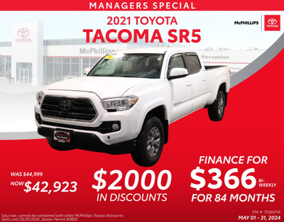 2019 Toyota Tacoma SR5 V6 4X4 | V6 | HTD SEATS | SKID PLATES...