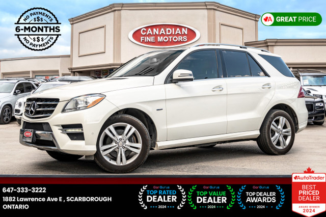 2012 Mercedes-Benz M-Class ML 350 BlueTEC 4MATIC | DIESEL | NAVI in Cars & Trucks in City of Toronto
