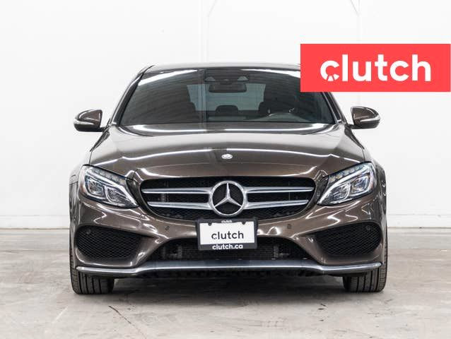 2015 Mercedes-Benz C-Class C 300 4Matic AWD w/ Rearview Cam, Blu in Cars & Trucks in City of Toronto - Image 2