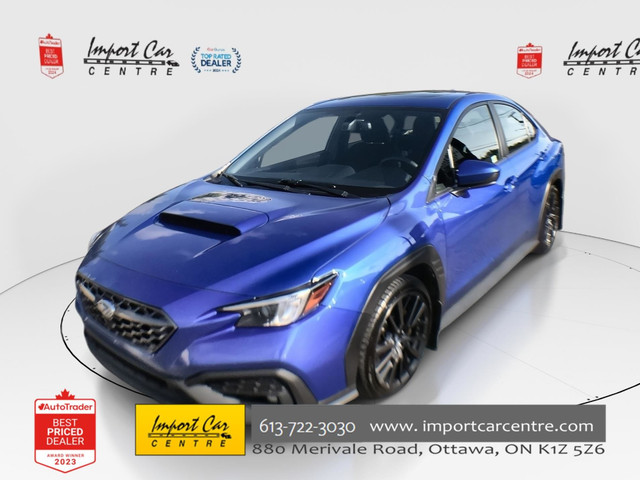 2022 Subaru WRX Sport SPORT!! 6 SPEED, HARMAN KARDON, ROOF,... in Cars & Trucks in Ottawa
