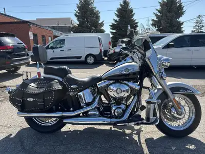 Check out this 2003 CANADIAN 88ci Harley-Davidson Heritage Softail 100th year Anniversary with only...