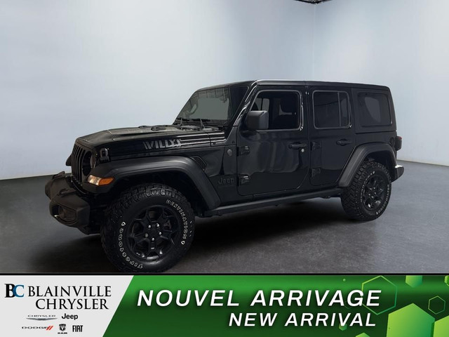 2023 Jeep Wrangler SPORT 4X4 HARDTOP BLUETOOTH SIEGES CHAUFFANTS in Cars & Trucks in Laval / North Shore