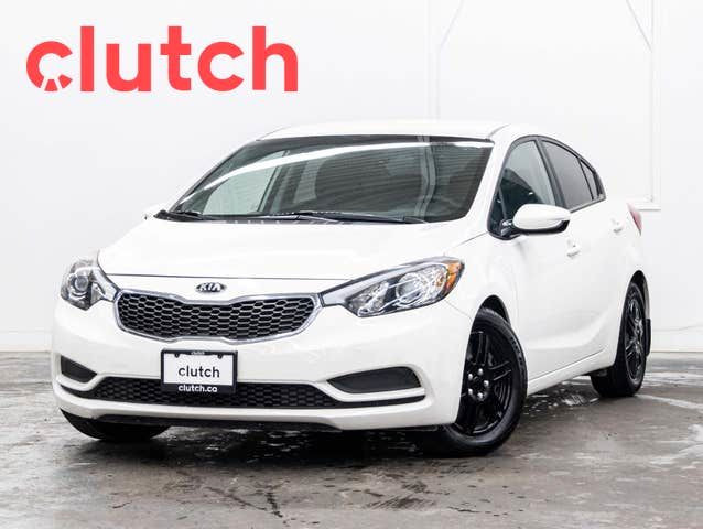 2016 Kia Forte LX w/ Climate Control, USB Input, 12V Outlet in Cars & Trucks in Ottawa