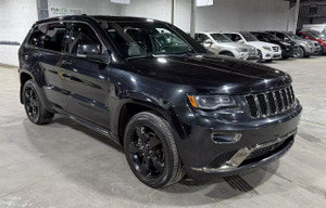 2015 Jeep Grand Cherokee OVERLAND 4X4/DIESEL/CUIR/TOIT PANO/NAVI/CAMERA/AC/MAGS/UN PROPRIO/139200KM!