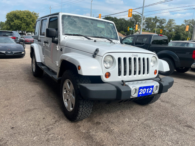 2012 Jeep Wrangler Unlimited Sahara in Cars & Trucks in Kitchener / Waterloo - Image 3