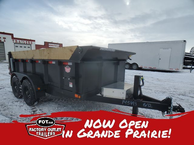 2024 Canada Trailers 6x12ft Dump Trailer in Cargo & Utility Trailers in Grande Prairie