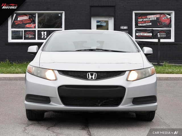 2012 Honda Civic 2dr Man EX | MANUAL TRANSMISSION | NO ACCIDENTS in Cars & Trucks in City of Toronto - Image 2