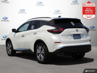 New Price! White 2023 Nissan Murano S AWD CVT with Xtronic 3.5L 6-Cylinder DOHC 24V APPLE CAR PLAY,... (image 2)