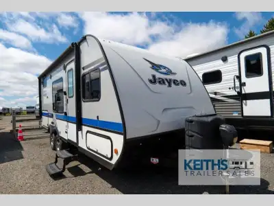 Jayco Jay Feather travel trailer 20BH highlights: Bunk Beds Queen Simmons Mattress Private Toilet an...
