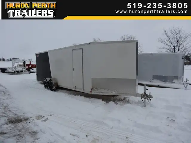 2023 OCTANE Fuel Series 7x27 Aluminum Snowmobile Trailer in Cargo & Utility Trailers in Grand Bend - Image 3