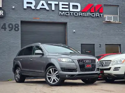 2011 Audi Q7 3L Premium! AWD! Leather, heated front seats, panoramic sunroof, and last seat sunroof,...