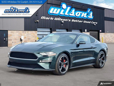 2019 Ford Mustang BULLITT, 5.0L, Leather, Cue Ball Shifter