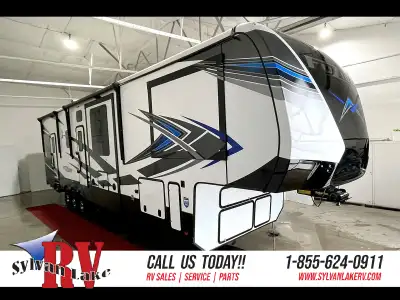 The 2021 Keystone Fuzion 429 is a high-end toy hauler designed for adventure seekers who want both l...