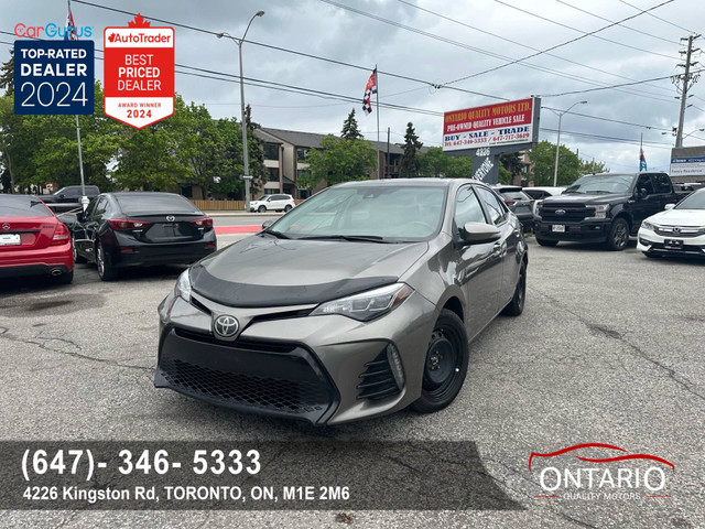 2017 Toyota Corolla SE | Sunroof | Leather | Original Rims Inclu in Cars & Trucks in City of Toronto