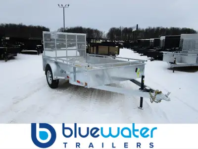 Canada Trailers Galvanized Single Axle Utility Trailer 2,990lbs GVWR is $4,355.00 ! Ord: 77481 - Ser...