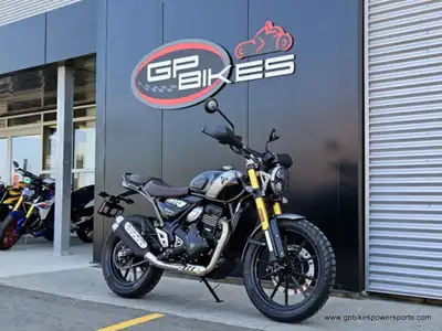 2025 Triumph Scrambler 400 X With its agile handling, class-leading performance, and premium finish,...