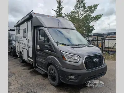 Winnebago Ekko AWD Class C gas motorhome 22A highlights: Under-Bed Storage Heated Gear Garage Swivel...