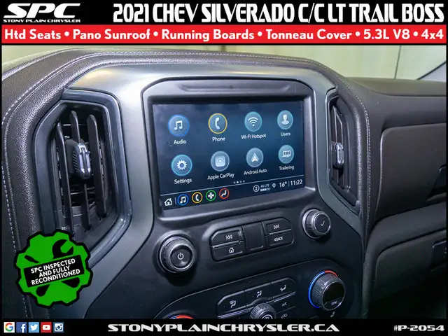 2021 Chevrolet Silverado 1500 Crew Cab Short Box 4-Wheel Drive L in Cars & Trucks in St. Albert - Image 15