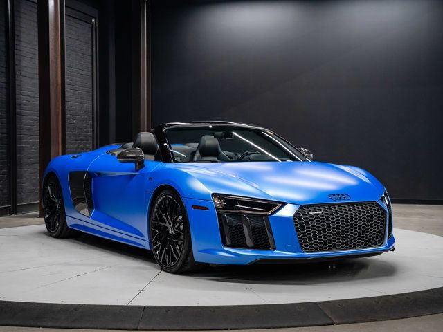 2017 Audi R8 V10 Spyder | Matte Blue Vinyl Wrap | Titanium in Cars & Trucks in Strathcona County - Image 3