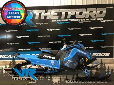 VR Thetford Paiement à partir de 59$/sem. + TX. 2024 Polaris 9R RMK PRO 155 SLASH Rabais VR Thetford...