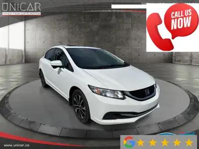 2015 Honda Civic EX Safety Certification Included|Financing & Warranty Options Available ___________...