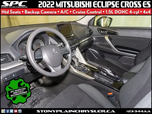 2022 Mitsubishi Eclipse Cross ES dans Autos et camions dans Saint-Albert - Image 12