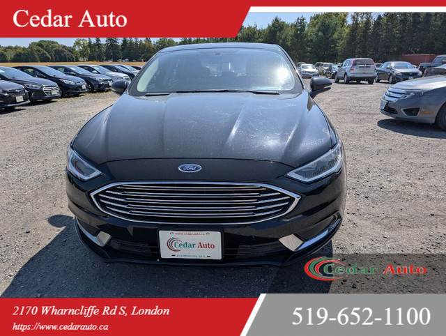 2018 Ford Fusion SE All-wheel Drive Sedan Automatic in Cars & Trucks in London - Image 4
