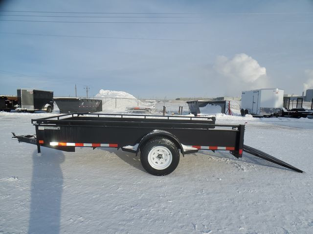 2024 Canada Trailers 5x12ft Steel Side Utility in Cargo & Utility Trailers in Kamloops - Image 4