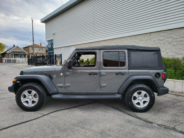 2019 Jeep WRANGLER UNLIMITED SPORT 4X4 TRAIL RATED-BLUETOOTH-BAC in Cars & Trucks in City of Toronto - Image 3