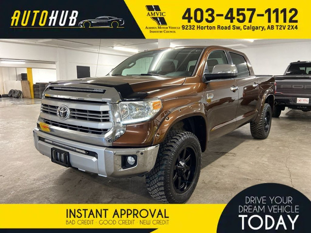 2015 Toyota Tundra 1794 EDITION Platinum LEATHER NAV SUNROOF in Cars & Trucks in Calgary
