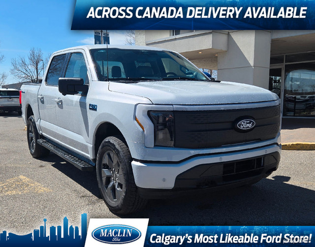 2025 Ford F-150 Lightning FLASH | MAX TOW PKG | MOBILE PWR CORD  in Cars & Trucks in Calgary