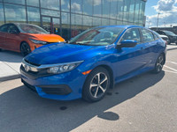 2018 HONDA CIVIC LX | MANUAL TRANSMISSION | ONE OWNER | REMOTE START FEATURES INCLUDE: - Straight dr... (image 1)
