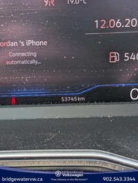 Recent Arrival! Deep Black Pearl Metallic 2019 Volkswagen Jetta Execline Apple CarPlay | Android Aut... (image 6)