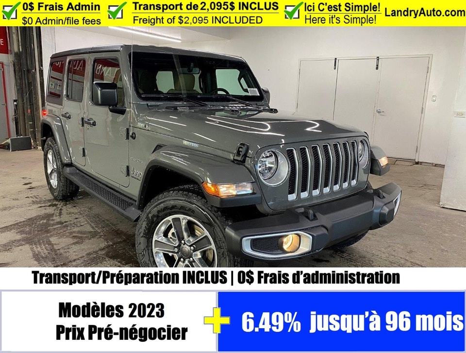 2023 Jeep WRANGLER 4-Door SAHARA
