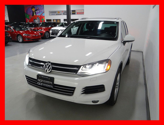 2013 Volkswagen Touareg TDI *NAVI/PANO ROOF/LEATHER/ALLOYS/LOADE dans Autos et camions  à Ville de Toronto - Image 3