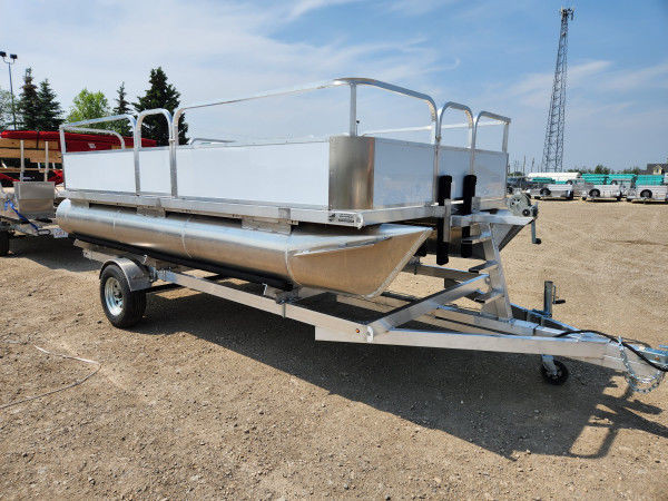 2023 Wolffrave HBR XR 14 Pontoon 8' x 14' in Powerboats & Motorboats in St. Albert - Image 3