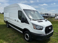 CAN FINANCE or LEASE, 2023 TRANSIT T-250 HIGH ROOF "EXTRA LONG" CARGO VAN, Super Clean White Exterio... (image 6)