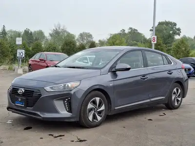 Come see this certified 2019 Hyundai Ioniq Hybrid Luxury | Leather | Sunroof | Heated Steering + Sea...