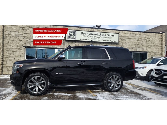  2015 Chevrolet Tahoe 4WD/LTZ/Leather/Sunroof/Leather/Car starte in Cars & Trucks in Calgary