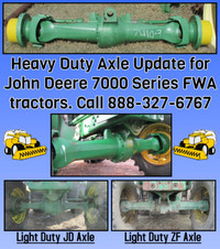 John Deere Axle Updates