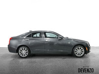 2018 Cadillac ATS Luxury Sedan AWD, Grey Metallic on Black Leather, GPS Navigation, Rear Camera, Bos... (image 1)
