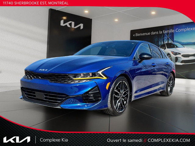 2022 Kia K5 GT *Taux a partir 5.23%* Cuir Brun GPS Toit Pano Mag in Cars & Trucks in City of Montréal