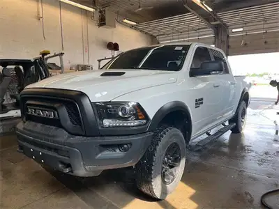 Look at this certified 2022 Ram 1500 Classic Warlock 4WD | Crew | All Terrain PKG | Sport Hood | And...
