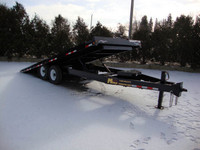 Miska Hydraulic Tilt Flatbed Trailer