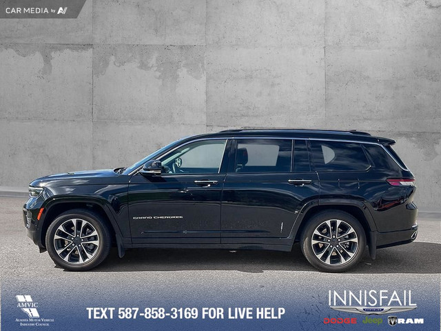 2023 Jeep Grand Cherokee L Overland MASSAGING SEATS HEATED AN... in Cars & Trucks in Red Deer - Image 4