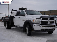 WAS: $39900 NOW: $36900 plus taxes and licensing fees2015 RAM 5500 4X4 CREW CAB FLAT BED TRUCK CUMMI... (image 7)
