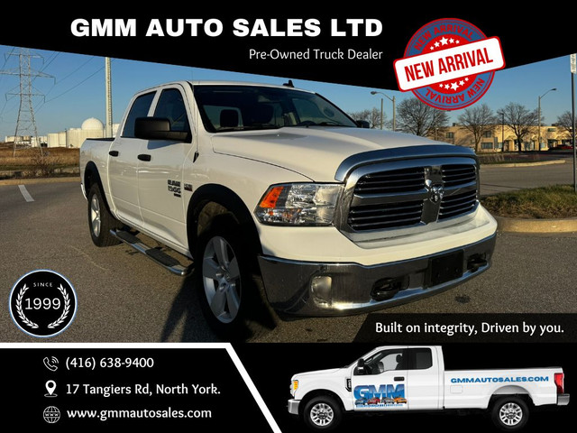 2019 Ram 1500 CLASSIC TRADESMAN Crew Cab 4WD 2019 RAM 1500 Class in Cars & Trucks in City of Toronto
